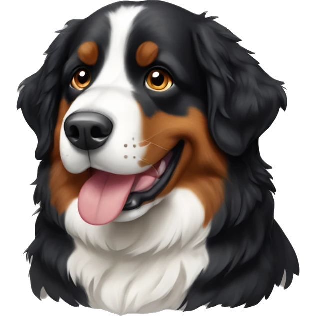 Bernese Mountain Dog emoji