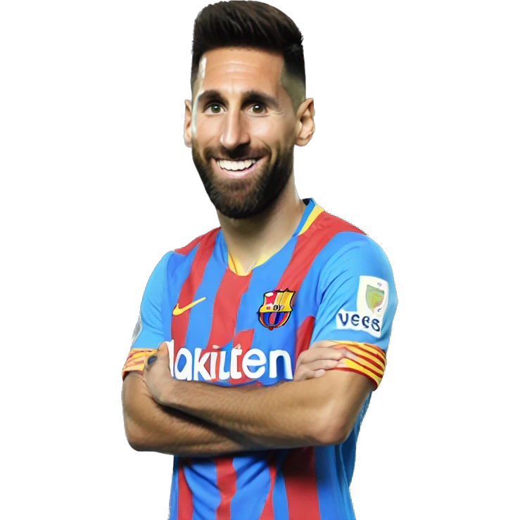Messi avec mahrez emoji