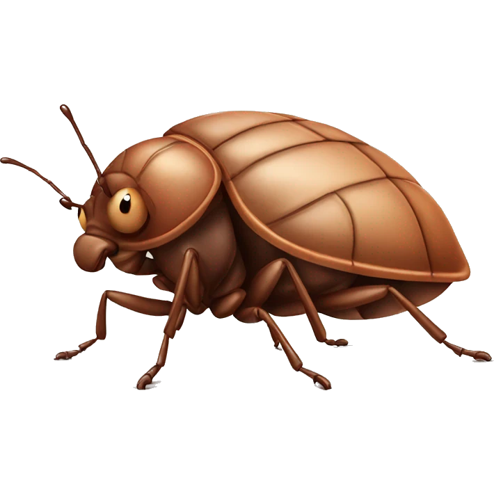 Cute bed bugs emoji