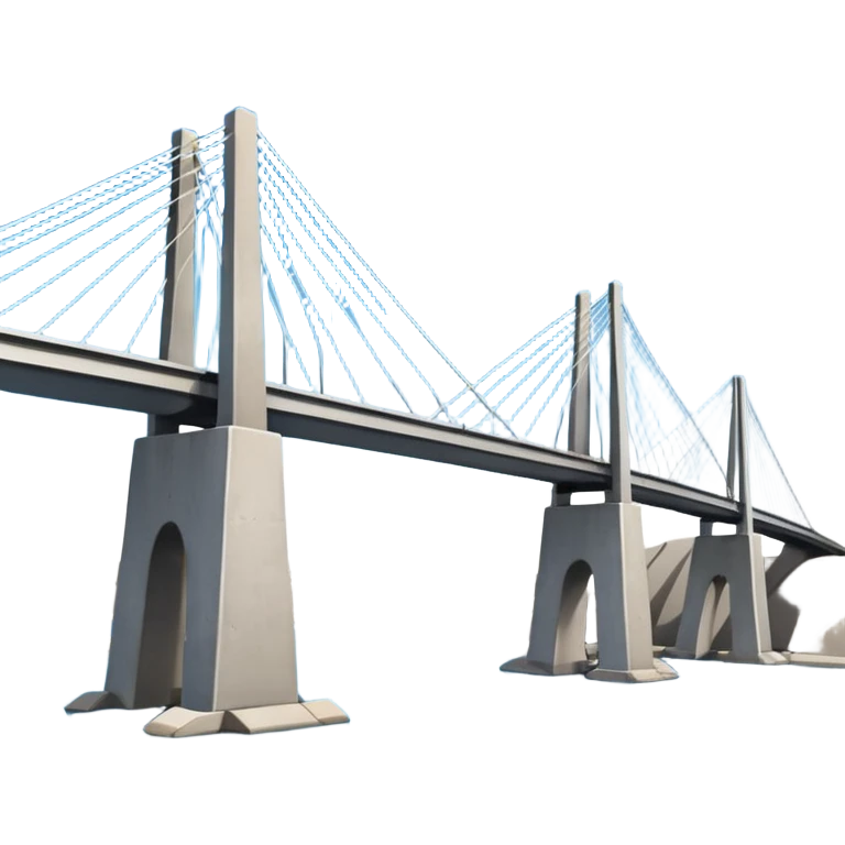 big bridge modern emoji