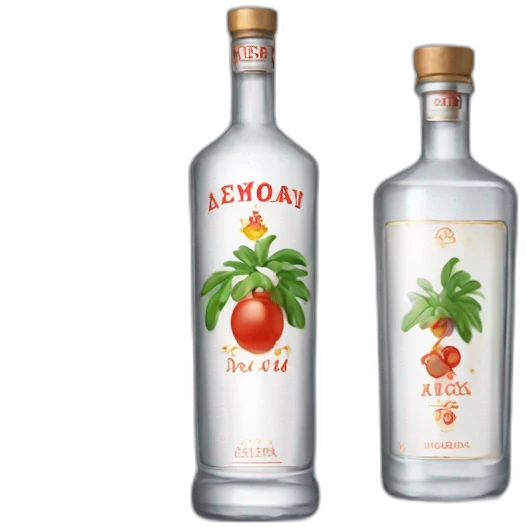 Russian vodka emoji