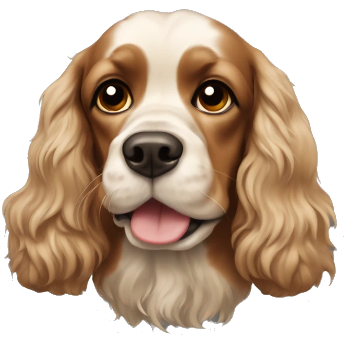 Cocker spaniel emoji
