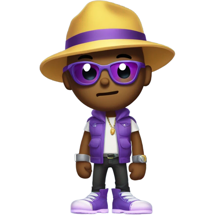 Doug from brawl stars with drip emoji