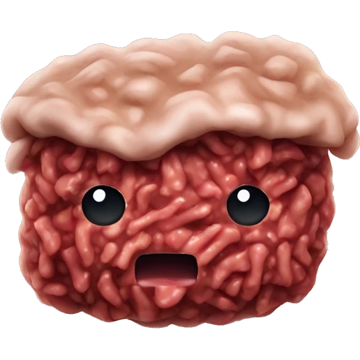 Mince beef emoji