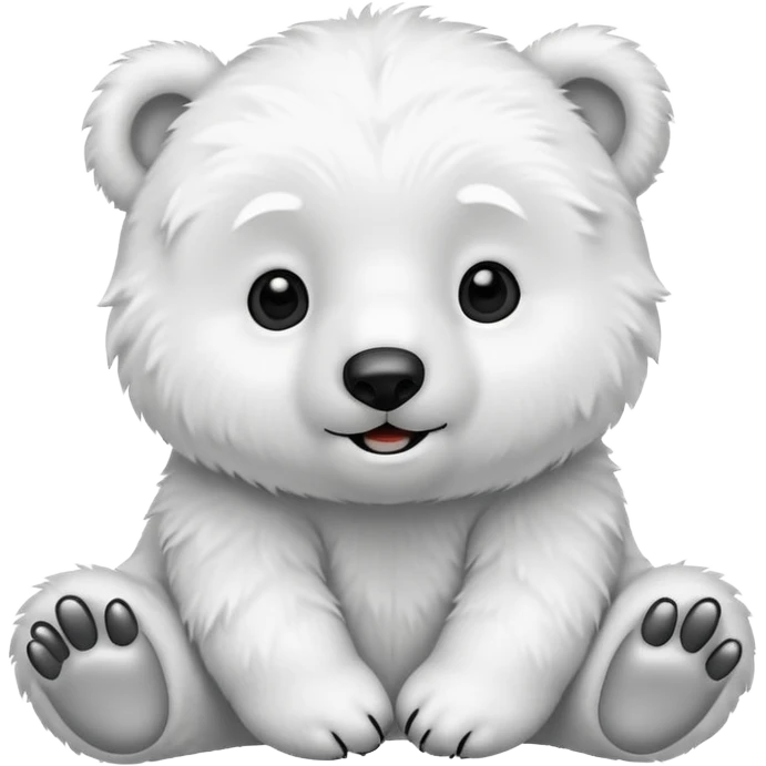 a baby polar bear



















 emoji