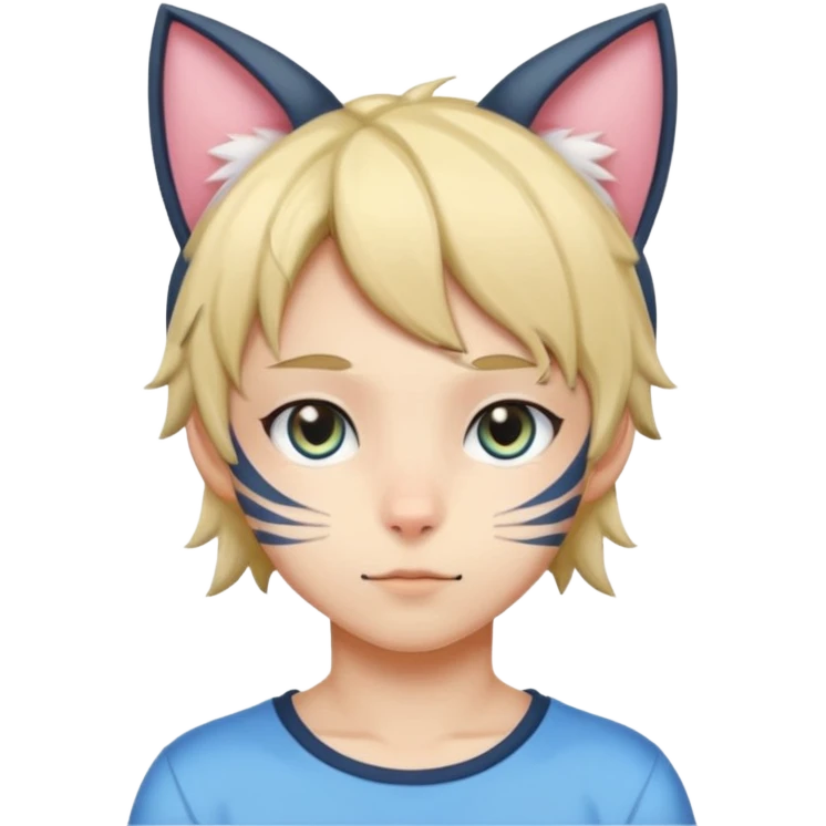 Femboy cat boy  emoji