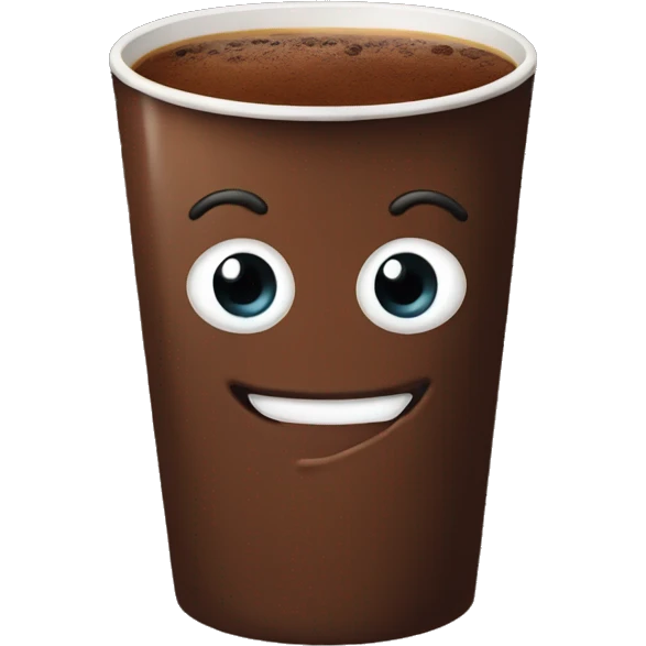 Chocolate coffe emoji