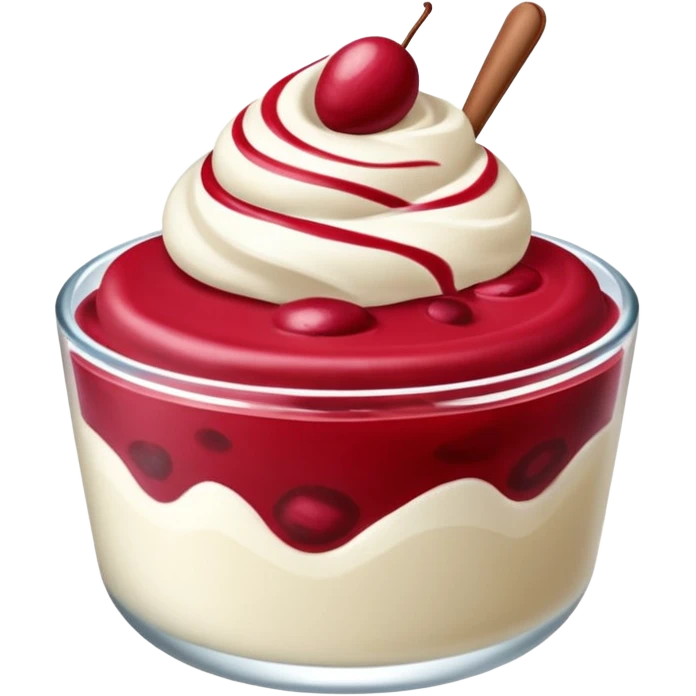 adzuki-bean ice dessert emoji