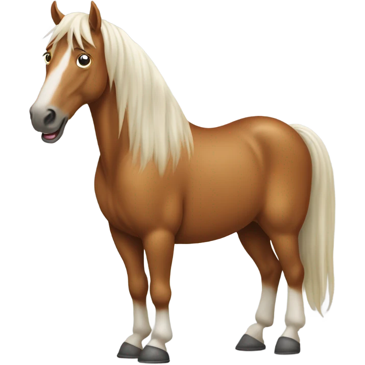 horse farting emoji
