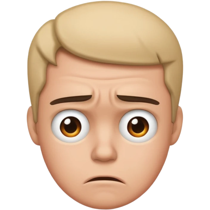 frustrated emoji