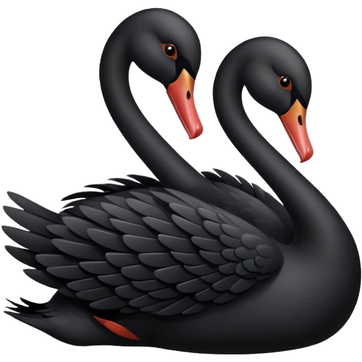 cisne negro emoji