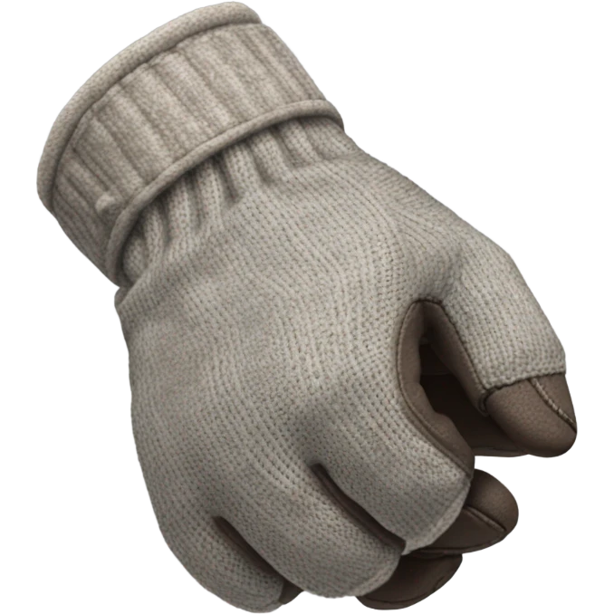 fingerless glove thumbs emoji