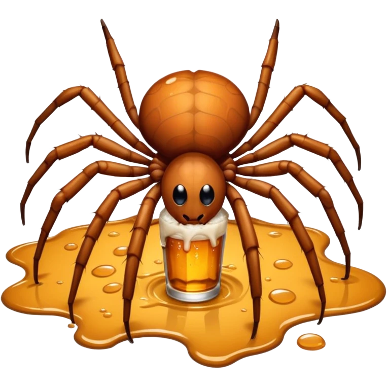 Lager spider  emoji
