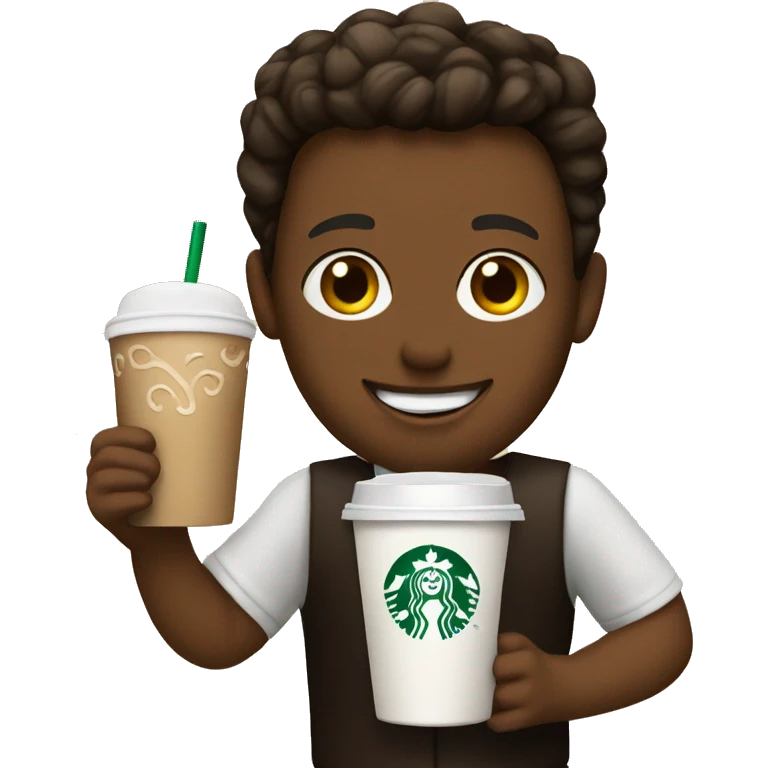 Café do starbucks emoji