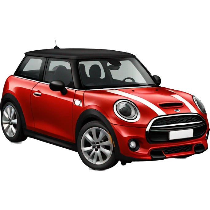 Mini cooper red emoji