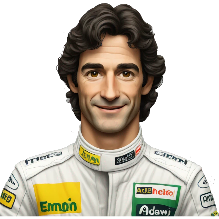 Ayrton Senna emoji