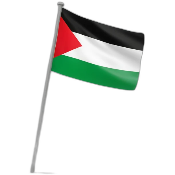 drapeau de la palestine emoji