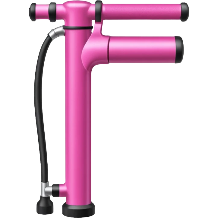 pink bike pump emoji