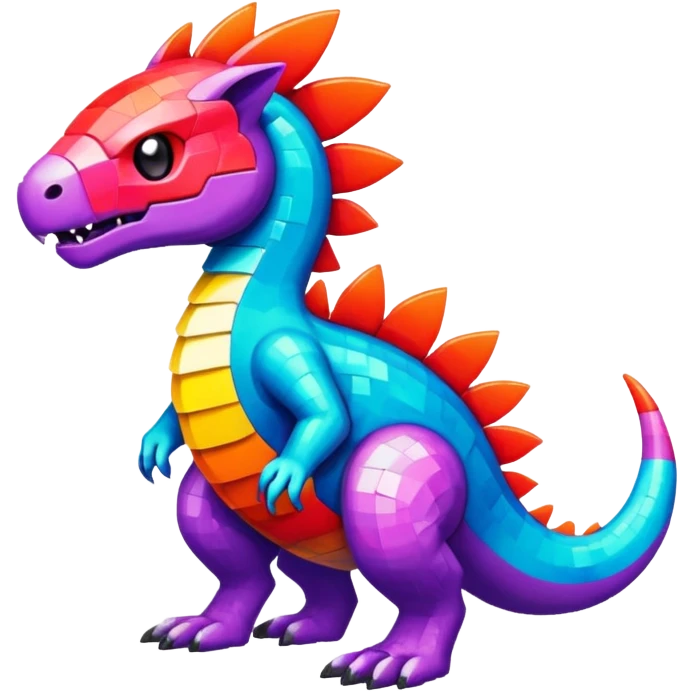 retro-Fakémon-hybrid-creature (full body)  emoji