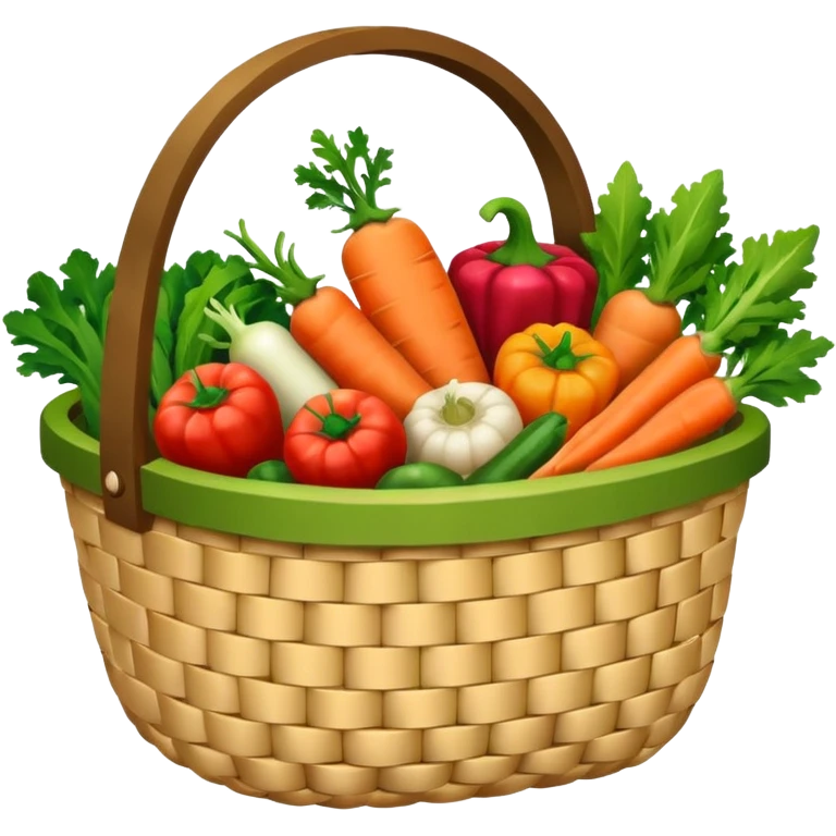 vegetable basket emoji