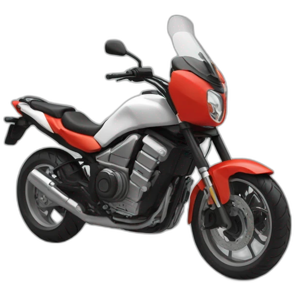 Moto rou arrière emoji