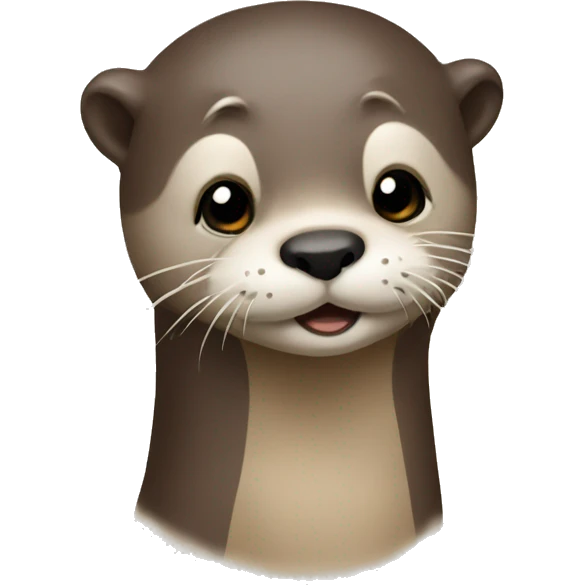 otter makes note emoji