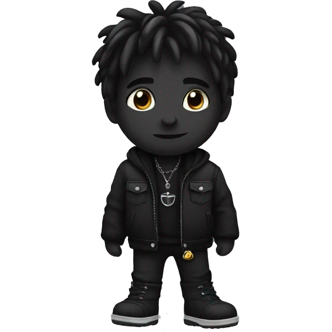 Dark goth emoji