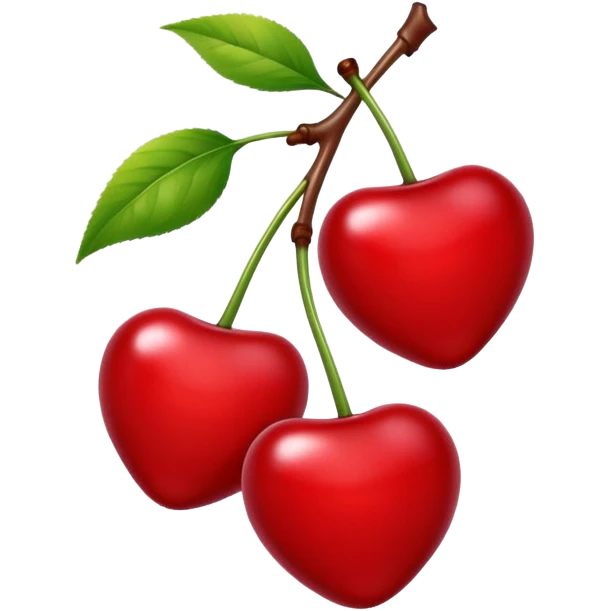 a couple of cherries emoji