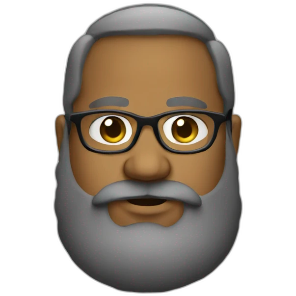 fat-glasses-beard emoji