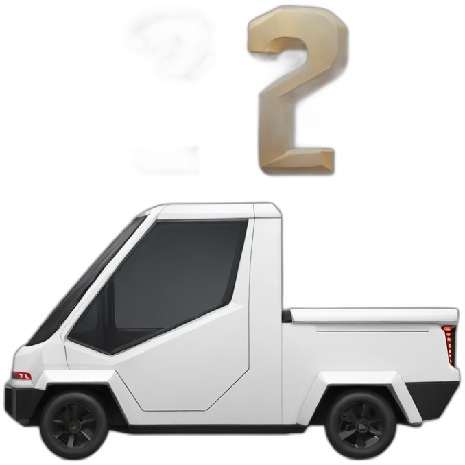2023 tesla cybertruck emoji