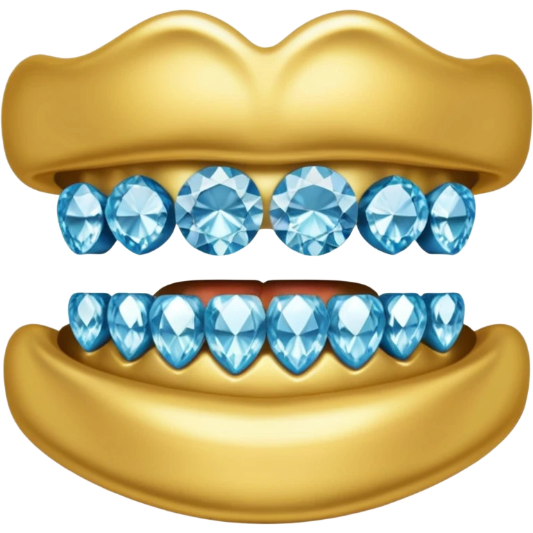 diamond grills for teeth emoji