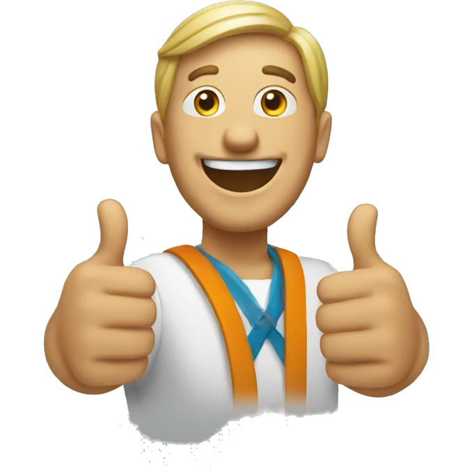 skibidi speakerman thumbs up emoji