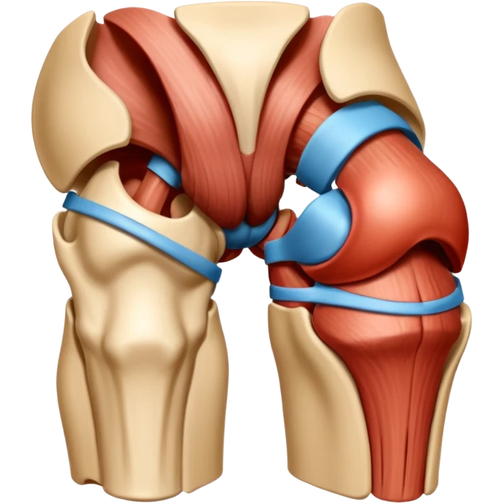 knee muscle anatomy emoji