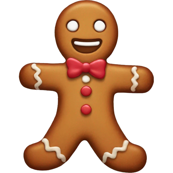 gingerbread man aesthetic  emoji