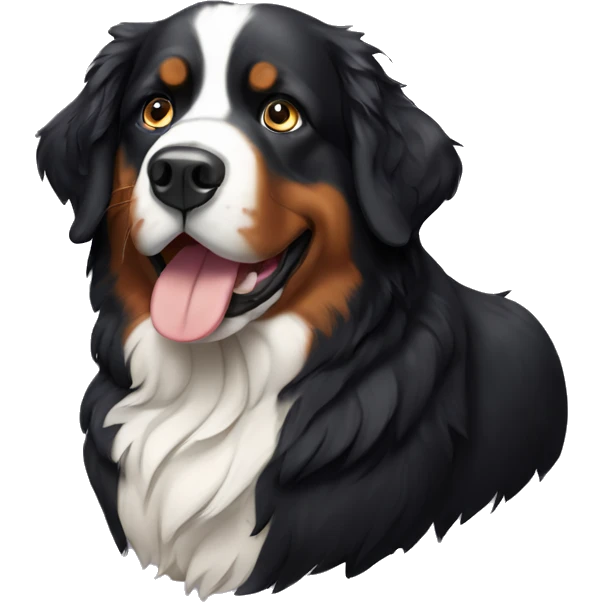 Bernese Mountain Dog  emoji