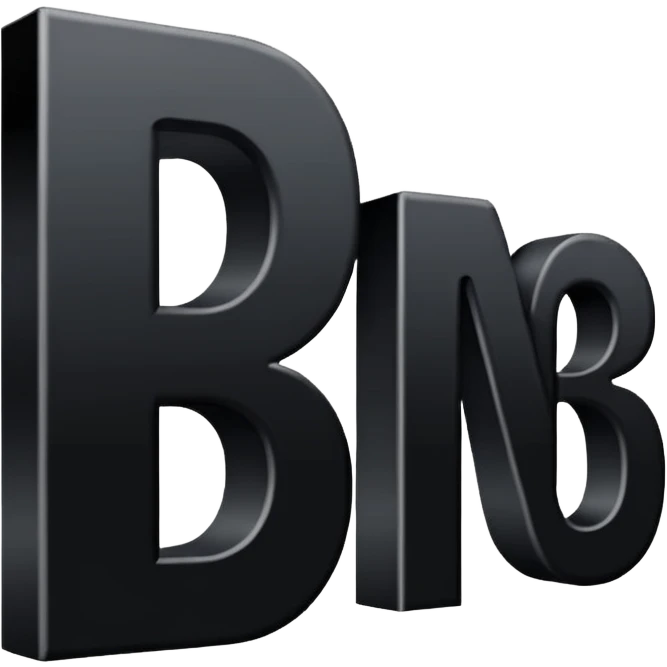 PNP Letters in modern font emoji