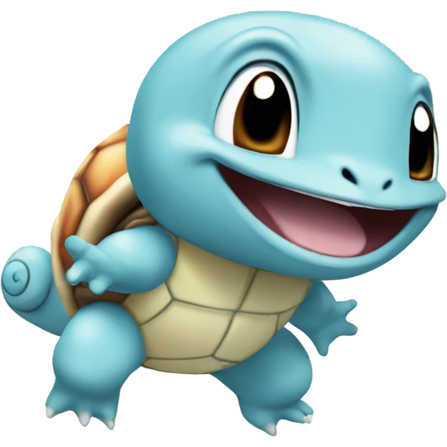 Squirtle laughing  emoji