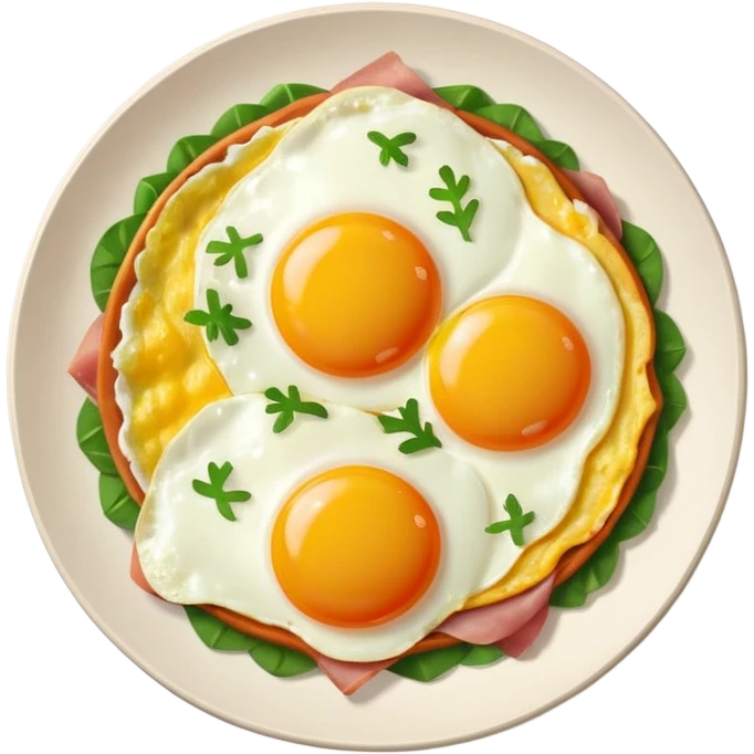 Huevos verdes con jamon emoji