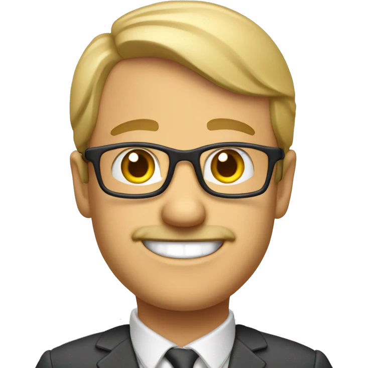 Jeremy professeur de batiment souriant et de petite taille emoji