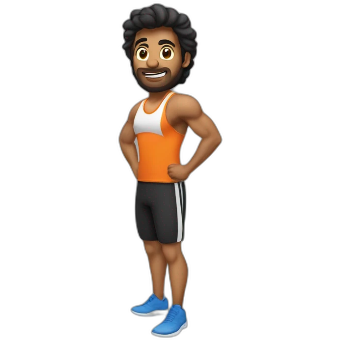 personal trainer che piange infuriato emoji