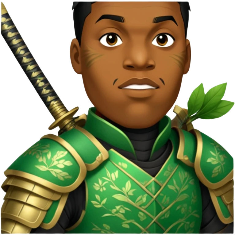 Emerald Samurai emoji