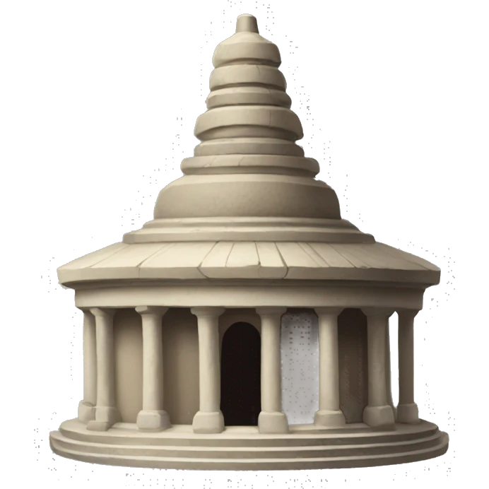 rounded Tartarian temple  emoji