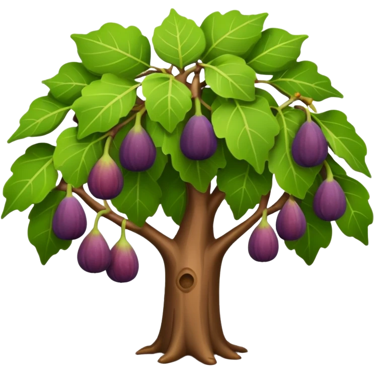 fig tree  emoji