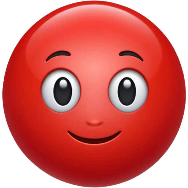 Red  emoji