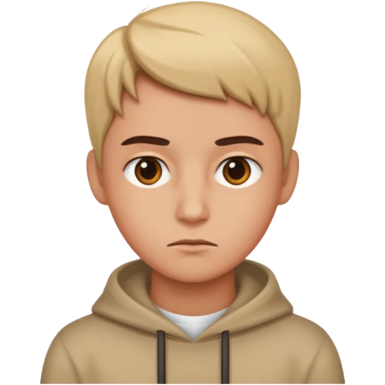 Suspicious look emoji