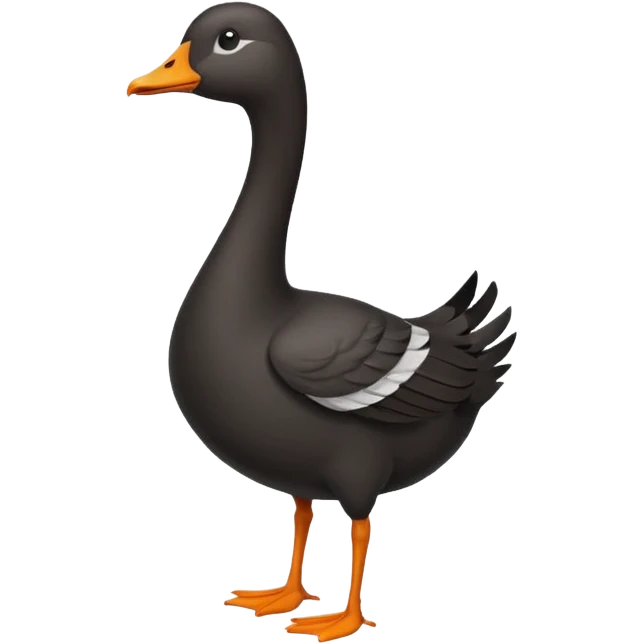 black goose emoji