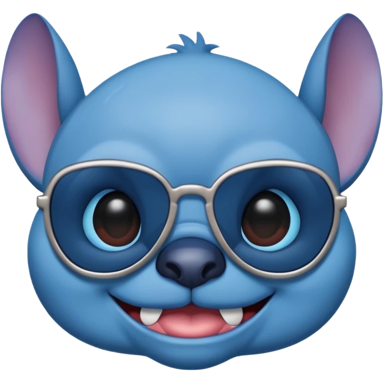 Stich with sunglasses  emoji