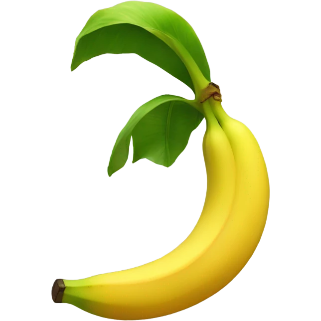 Rainbow banana emoji