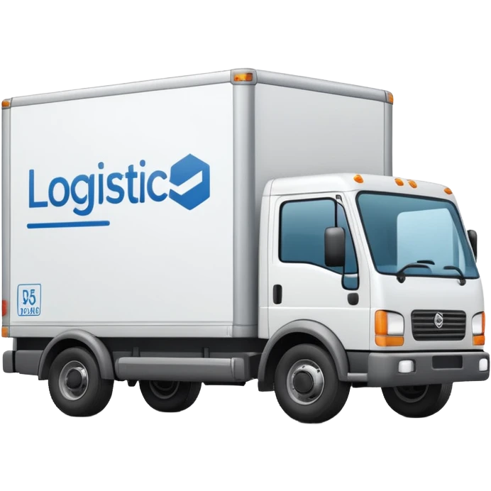 A delivery truck with boxes on the side, representing logistics, warehousing, and procurement. emoji