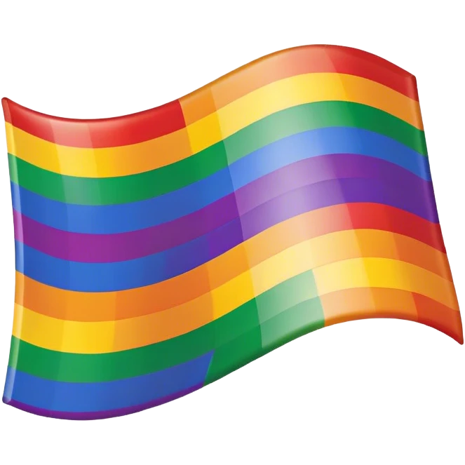 Gay flag emoji